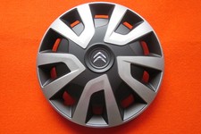 4 Radkappen für Citroen Jumper/Wohnmobil/Transporter 15 Zoll silber/schwarz Revo