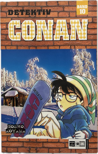 Detektiv conan manga - detektiv, 10