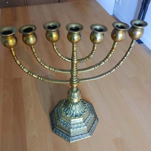 Menorah kerzenhalter armig - menorah,