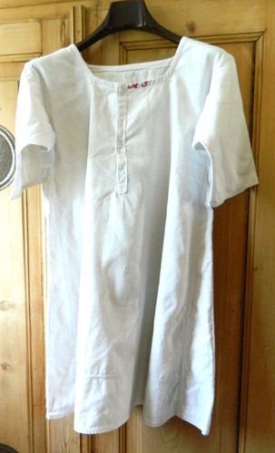 Antik damen leinenhemd - antik,