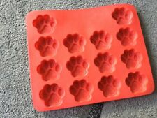 Silikon Backmatte Hunde Tatzen. 25 cm. X. 30 cm