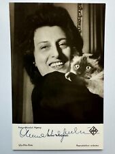 Anna Magnani - Theater / Film  - original Autogramm - Größe 14 x 9  cm