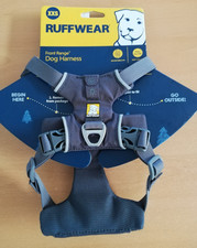 Ruffwear Front Range Geschirr Hunde Hundegeschirr Twilight Grey XXS grau wie neu