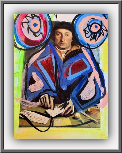 Acryl pop art malerei kunst - ,