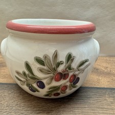 Keramik Schale Olivenmotiv