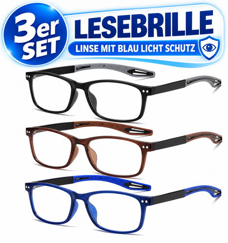 3er set lesebrille - 3er,