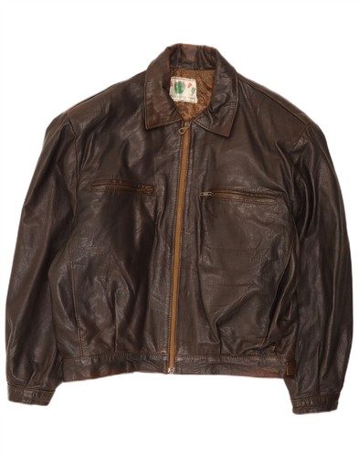 Vintage herren lederjacke - vintage,