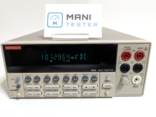 Keithley 2000 digit - keithley, 6,5
