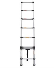 HENGMEI 3.2M Alu Teleskopleiter Klappleiter Stehleiter Schiebeleiter
