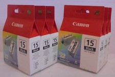 Canon Tintenpatronen 6x Twinpack BCI-15 Black i70 i80 iP90 iP90v NEW
