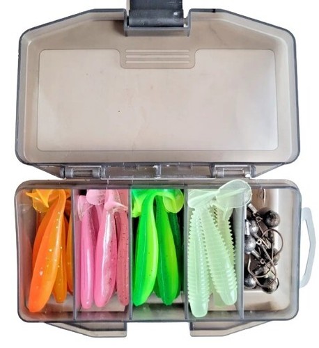 Tlg gummifisch set - 32,