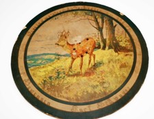 Ehrenscheibe groß Jäger Treibjagd Sammler Reh 1952 Schießkarte 27.8.1952