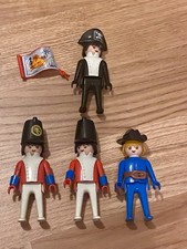 Vintage Playmobil 1970er-80er Pirat, Soldaten, Cowboy selten Schatzkarte