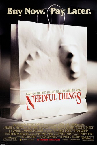 Needful things filmposter - needful,