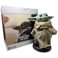 Grogu The Child Baby Yoda Mandalorian 1:1 Life Size Lebensgross INKgrafiX TOYS