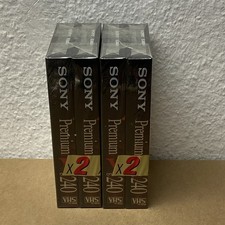 4x Sony 240 Minuten 4 Stunden