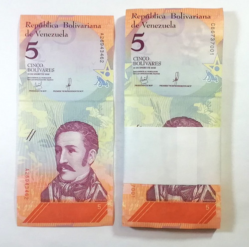 Banknoten venezuela 100 5 - banknoten, venezuela,