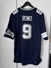 Dallas Cowboys NFL Jersey Größe M Vintage Nike Equipment #9 Romo