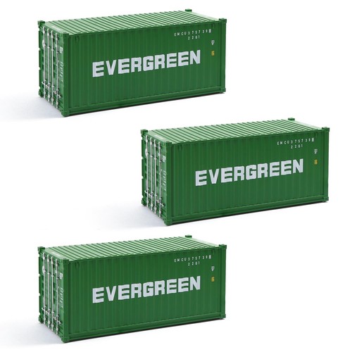 3stk spur güterwagen 20ft - 3stk.,