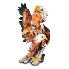 Western Indianer Büste mit Adlerkopf Haube