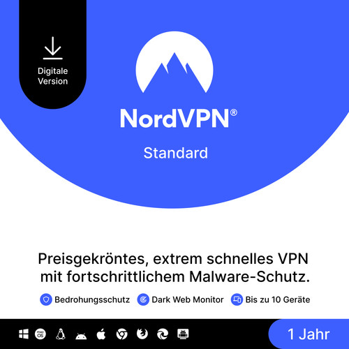 Nordvpn standard geräte - standard,,