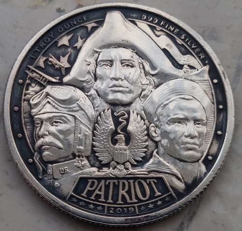 Unze silber patriot - -,