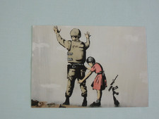 1x Postkarten Soldat Kind