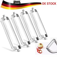 4 Stück Sparschäler Tupper,Turbo Schäler,Ersatzklingen Für Spargelschäler Tupper