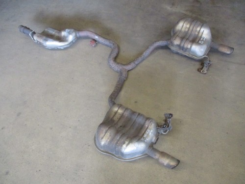 Abgasanlage auspuff endtopf - abgasanlage,