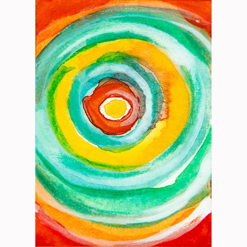 Original painting aceo - original,