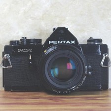 PENTAX MX schwarz + SMC PENTAX