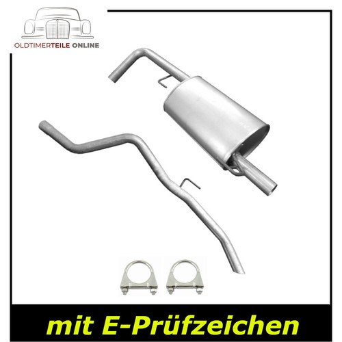 Auspuff set nissan navara - auspuff,