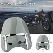 Rauch Windschutzscheibe Motorrad Windschild Abweiser Spoiler Für 7/8''1'' Lenker
