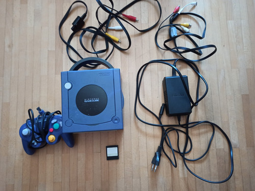 Nintendo gamecube konsole lila - konsole,