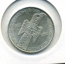 5 DM Germanisches Museum vorzüglich/stempelglanz