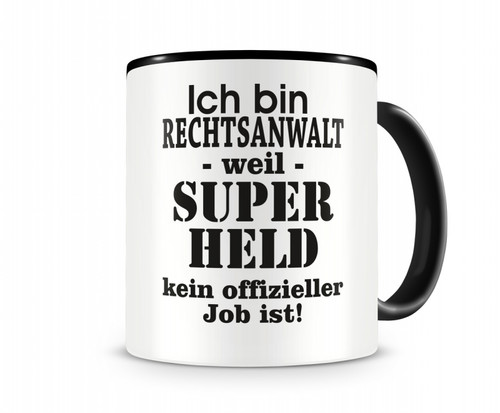 Ich bin rechtsanwalt tasse - ich,