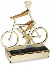 SOL-EXPERT Bausatz, Solar Radler / E-Biker, Holzbausatz zum Selberbauen