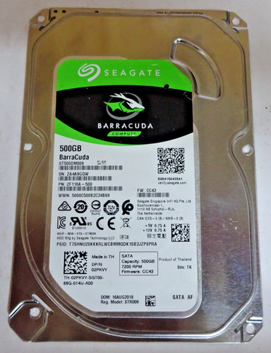 Seagate st500dm009 hdd sata - seagate,