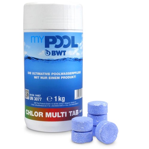 Mypool chlor tabs mini multi - chlor,