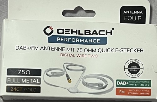 Oehlbach digital wire - wire, dab+
