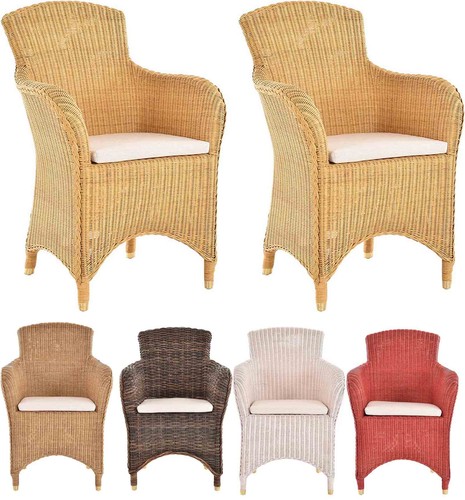 2er set esszimmersessel natur - 2er,