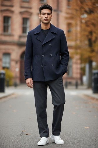 Kurze mantel herren - kurze, wolljacke