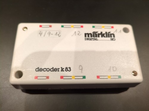 Märklin 6083 decoder - märklin, h0