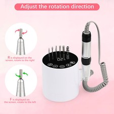LCD Nagelfräser Elektrische Nagelfeile Nagelfraser Nail Maniküre Set 35000 RPM