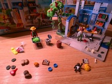 Playmobil 4461 Zoo Tierpark Futterstation Tiere Haus Affen Babys komplett TOP