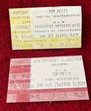 TOM PETTY 2 TICKET STUB St
