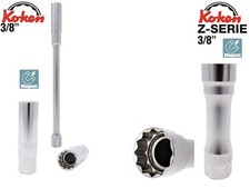 Koken 3/8" 12-Kant Zündkerzensteckschlüssel mit Magnet