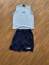 Fila Sport Outfit Unisex Kinder Größe 150, Ärmelloses Shirt und Hose