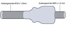 Axialgelenk spur für deutz - für,