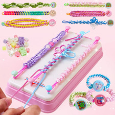 Freundschaftsarmbänder Bastelset Mädchen 6-12 Jahre DIY Geschenk Kinder